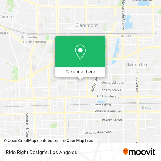 Ride Right Design's map