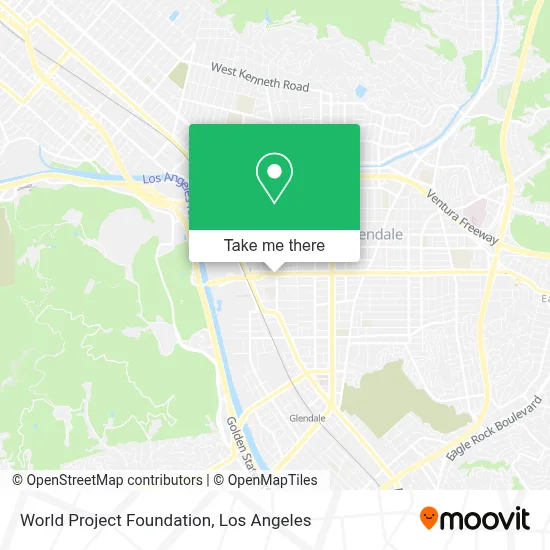 World Project Foundation map
