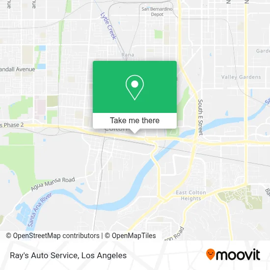 Ray's Auto Service map