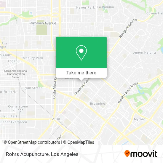 Rohrs Acupuncture map