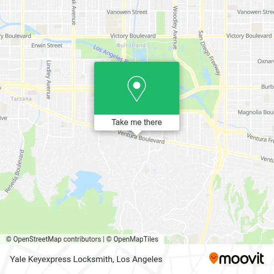 Yale Keyexpress Locksmith map
