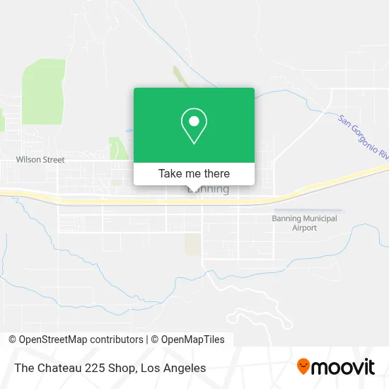 The Chateau 225 Shop map