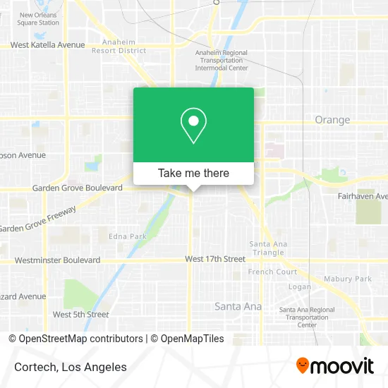 Cortech map