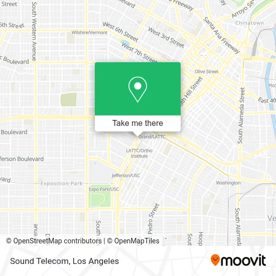 Sound Telecom map