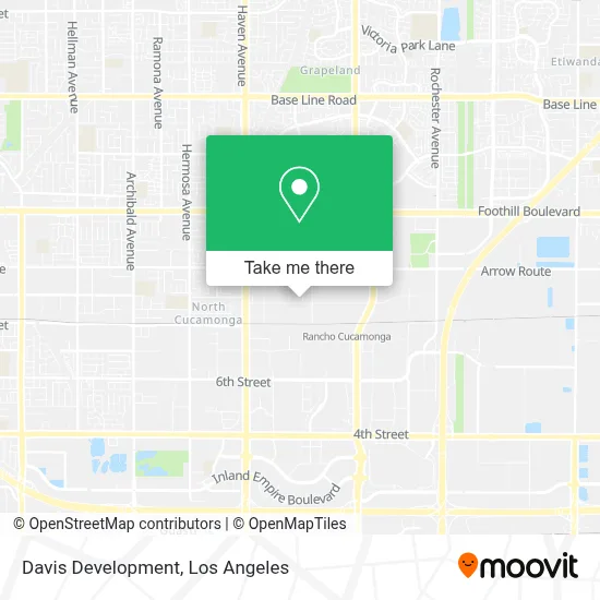 Davis Development map