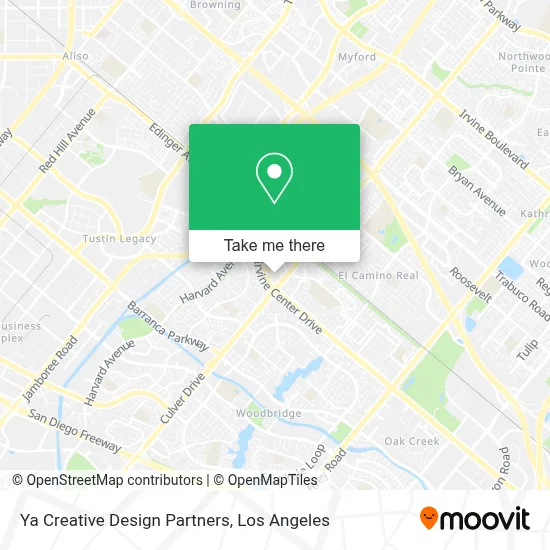 Ya Creative Design Partners map