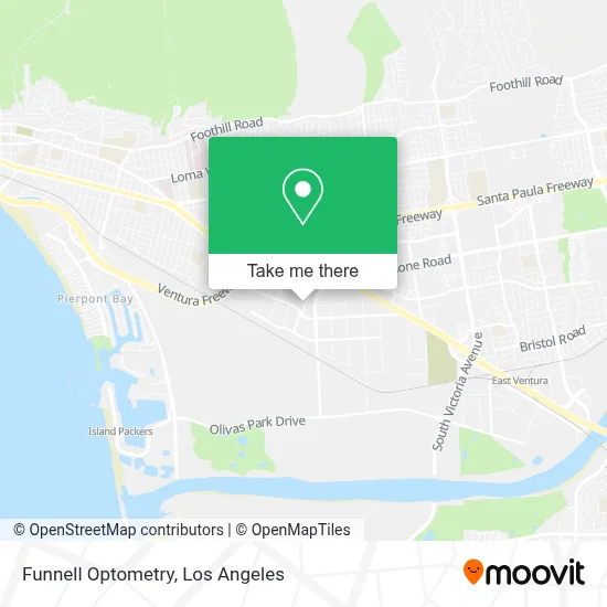 Funnell Optometry map