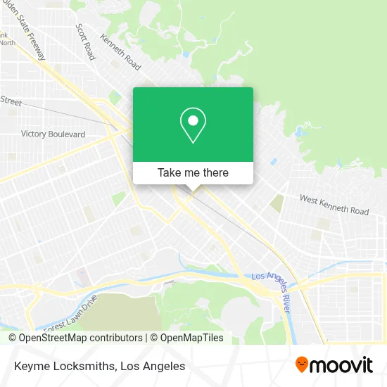 Keyme Locksmiths map