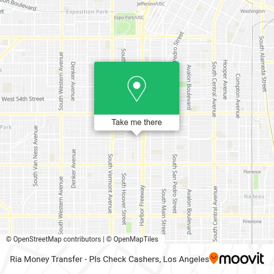 Ria Money Transfer - Pls Check Cashers map