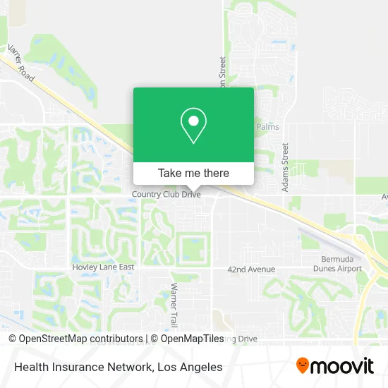 Health Insurance Network map