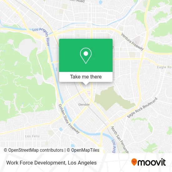 Work Force Development map