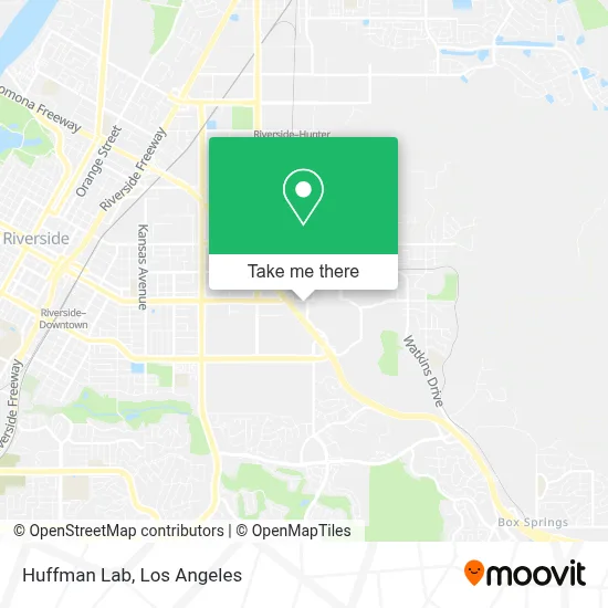 Huffman Lab map