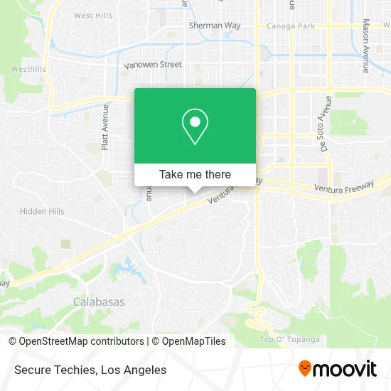 Secure Techies map