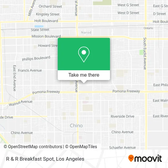 R & R Breakfast Spot map