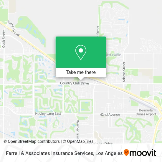 Farrell & Associates Insurance Services map