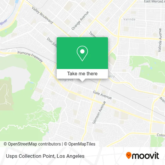Usps Collection Point map