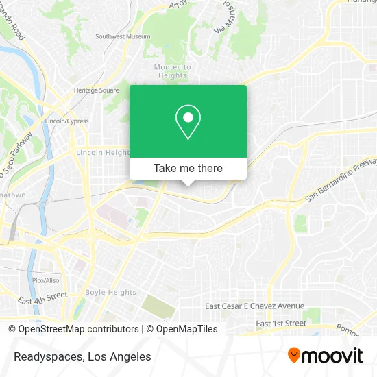 Readyspaces map