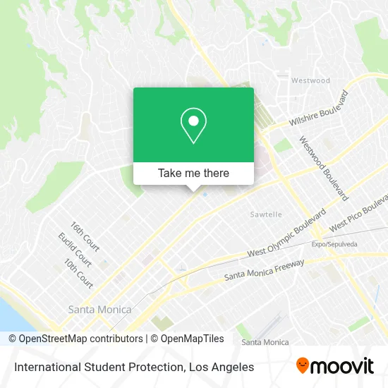 International Student Protection map