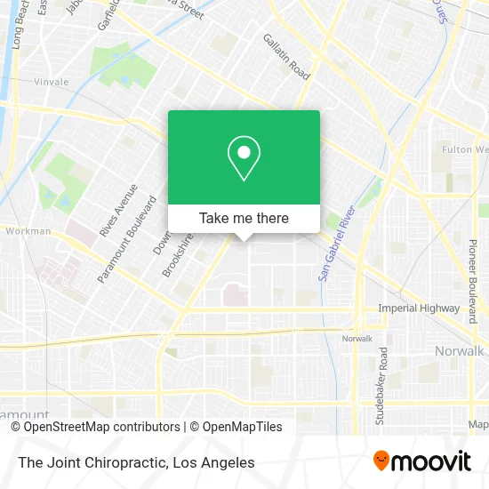 The Joint Chiropractic map