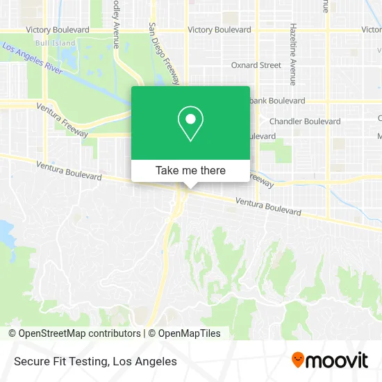 Secure Fit Testing map