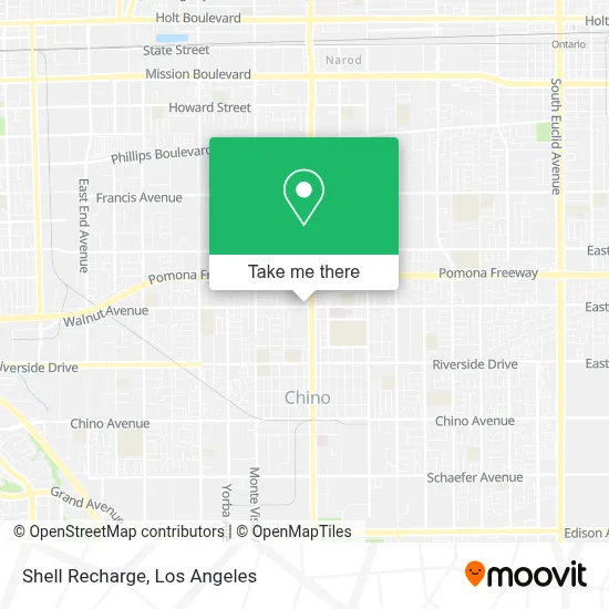 Shell Recharge map