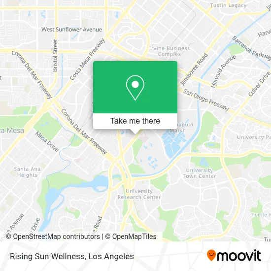 Rising Sun Wellness map