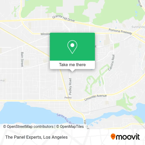 The Panel Experts map
