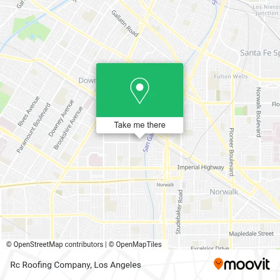 Rc Roofing Company map