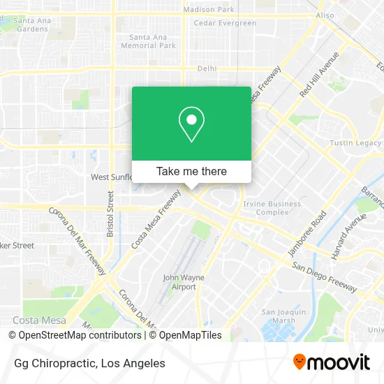 Gg Chiropractic map