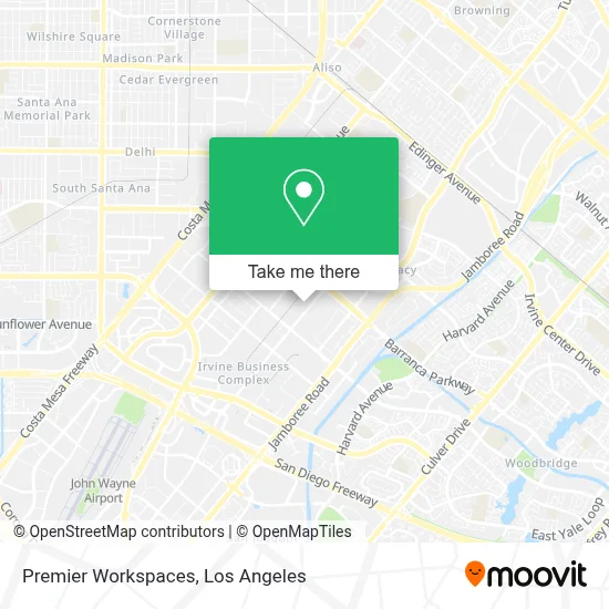 Premier Workspaces map