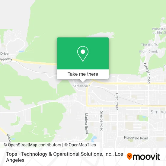 Tops - Technology & Operational Solutions, Inc. map