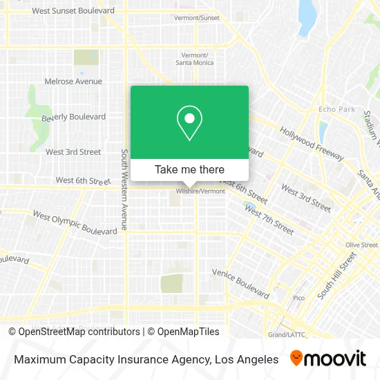 Maximum Capacity Insurance Agency map