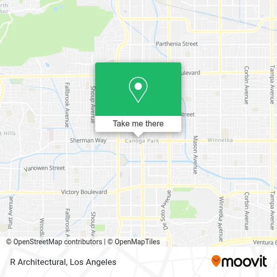 R Architectural map