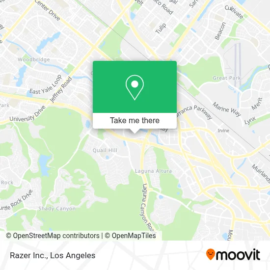 Razer Inc. map