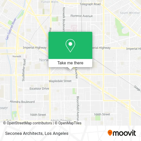 Seconea Architects map