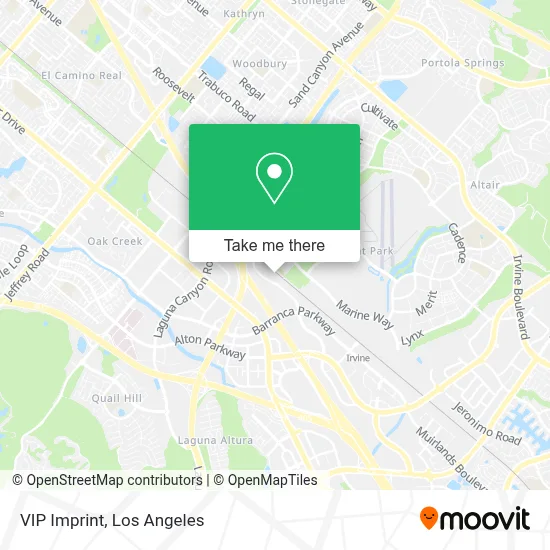 VIP Imprint map