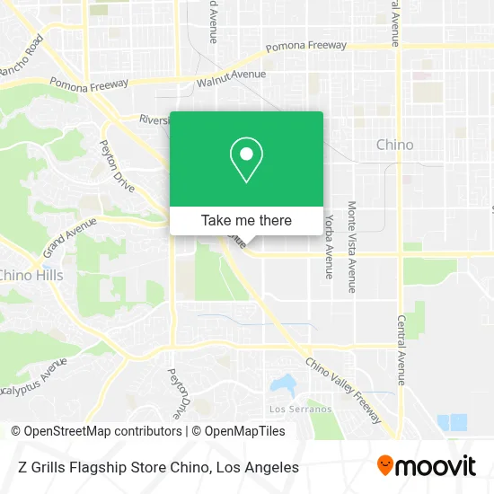 Z Grills Flagship Store Chino map