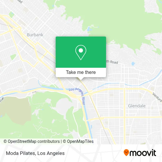Moda Pilates map