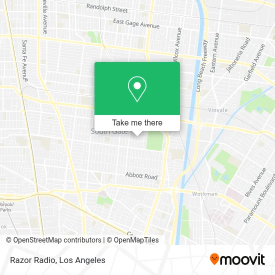 Razor Radio map