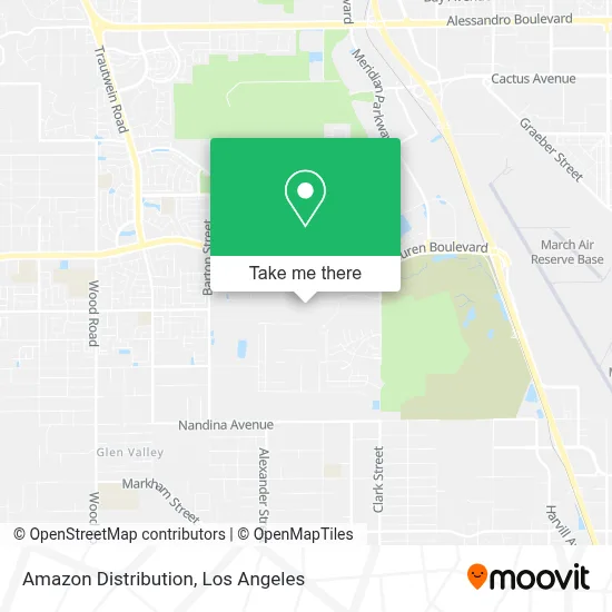 Amazon Distribution map