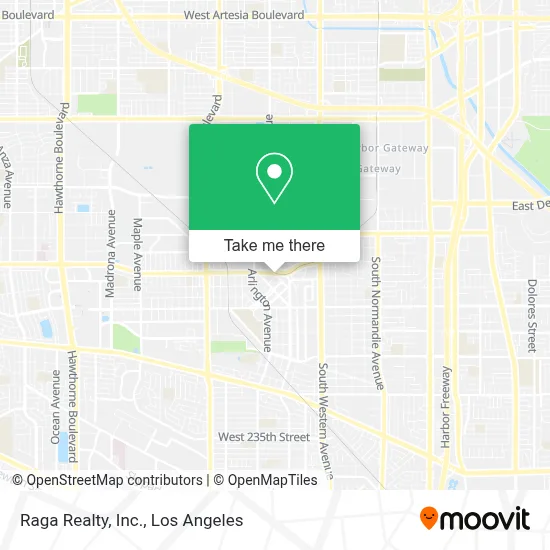Raga Realty, Inc. map