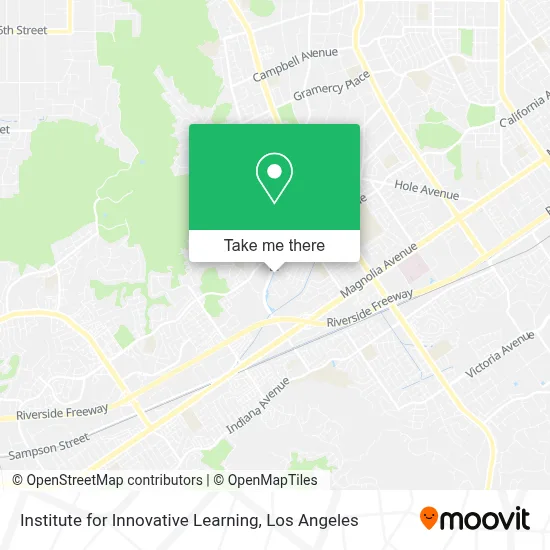 Institute For Innovative Learning map