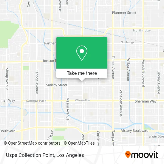 Usps Collection Point map