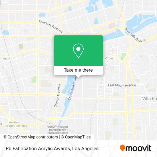 Rb Fabrication Acrylic Awards map