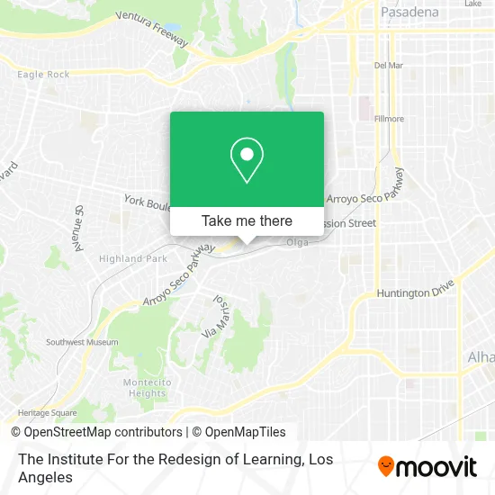The Institute For the Redesign of  Learning map