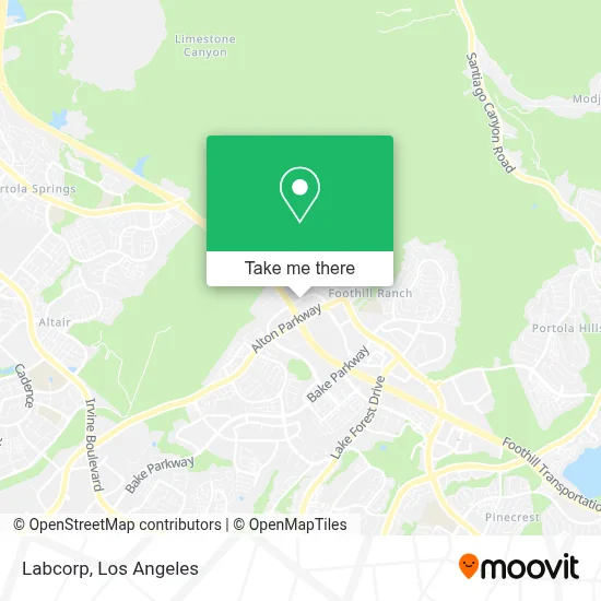 Labcorp map