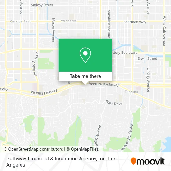 Pathway Financial & Insurance Agency, Inc map