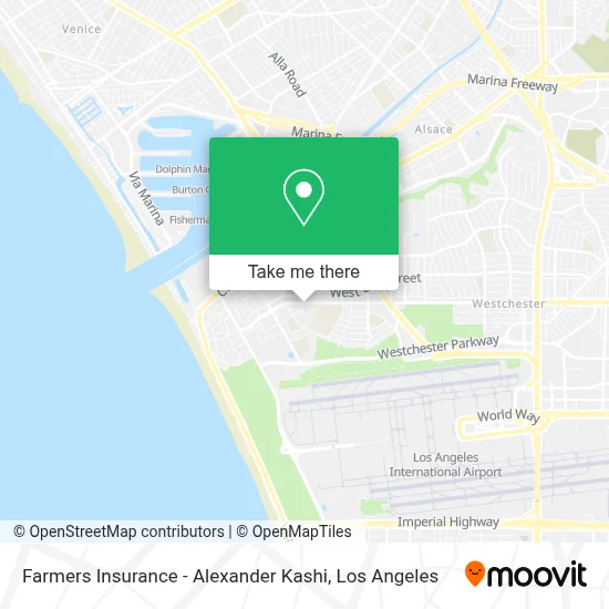Farmers Insurance - Alexander Kashi map