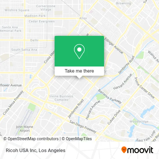 Ricoh USA Inc map