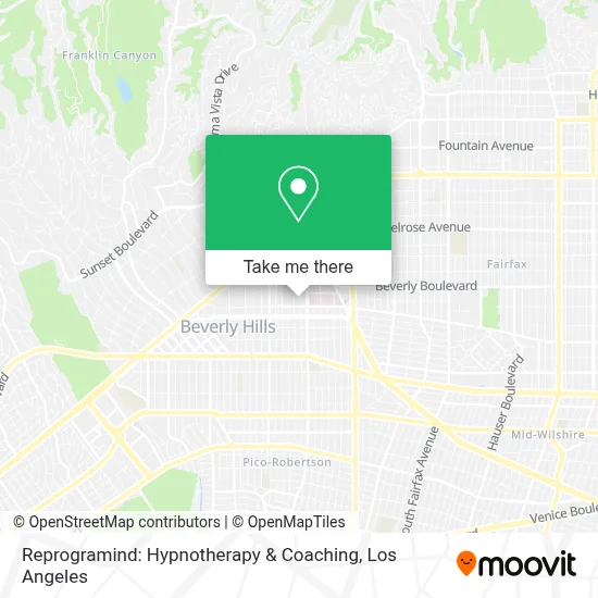 Reprogramind: Hypnotherapy & Coaching map